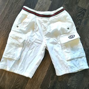 White Gucci shorts size 4 child